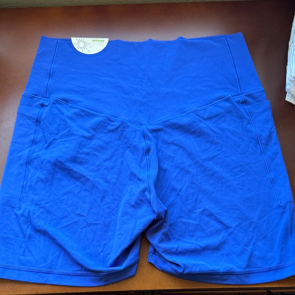 NWT Aerie Offline Real Me Xtra Women's Bike Shorts 5” Inseam - Picture 6 of 6